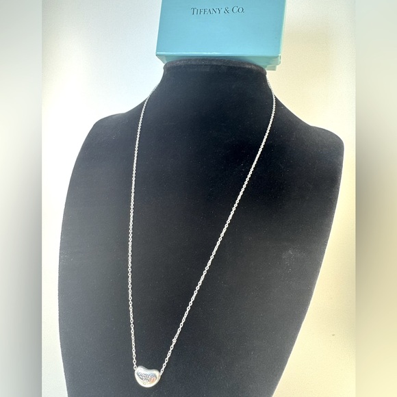 Tiffany & Co. Jewelry - Tiffany & Co Medium Bean Necklace Elsa Peretti Bean Necklace 925 W Box Authentic